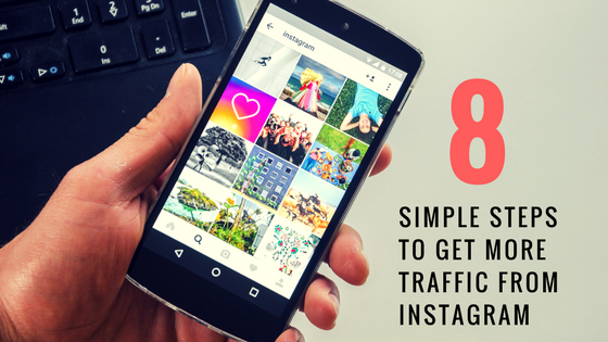 How can I use Instagram to drive website traffic?