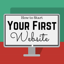 Starting your first website