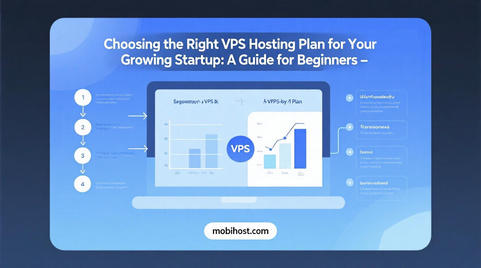 A diverse team working collaboratively on laptops, showcasing a fast and secure VPS hosting interface.