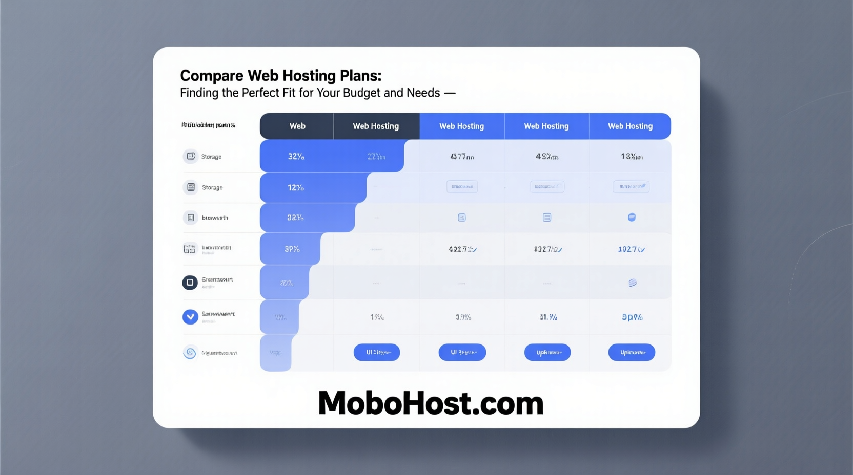 Compare Web Hosting Plans: Finding the Perfect Fit for Your Budget and Needs